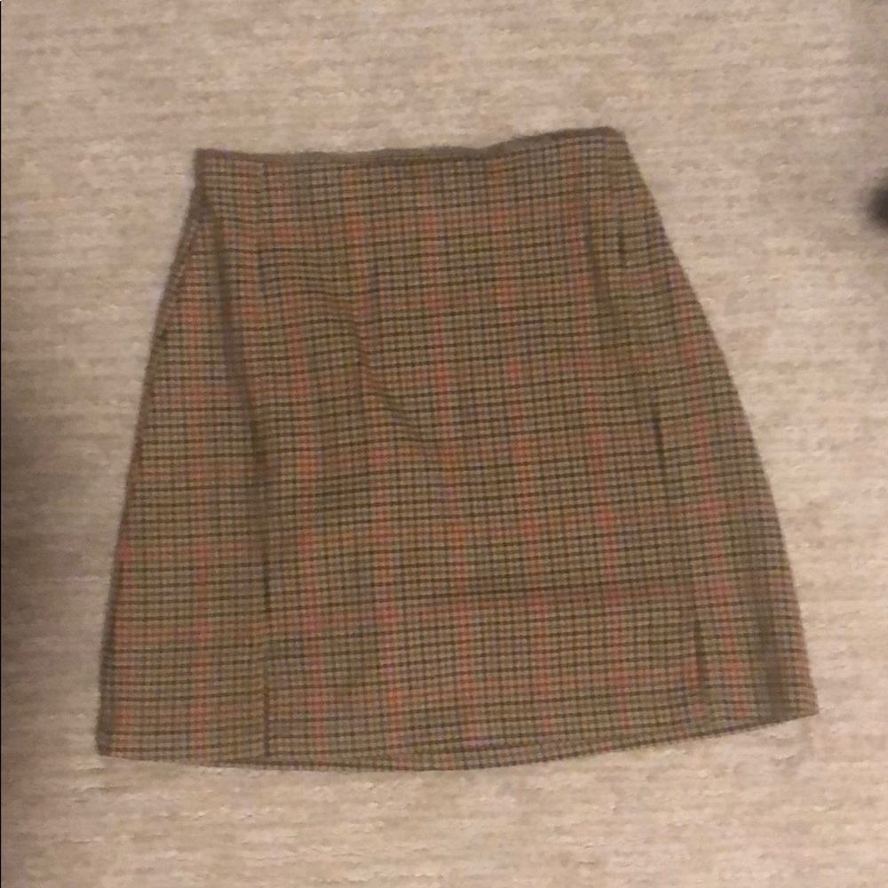 Brandy Mellville Plaid Skirt